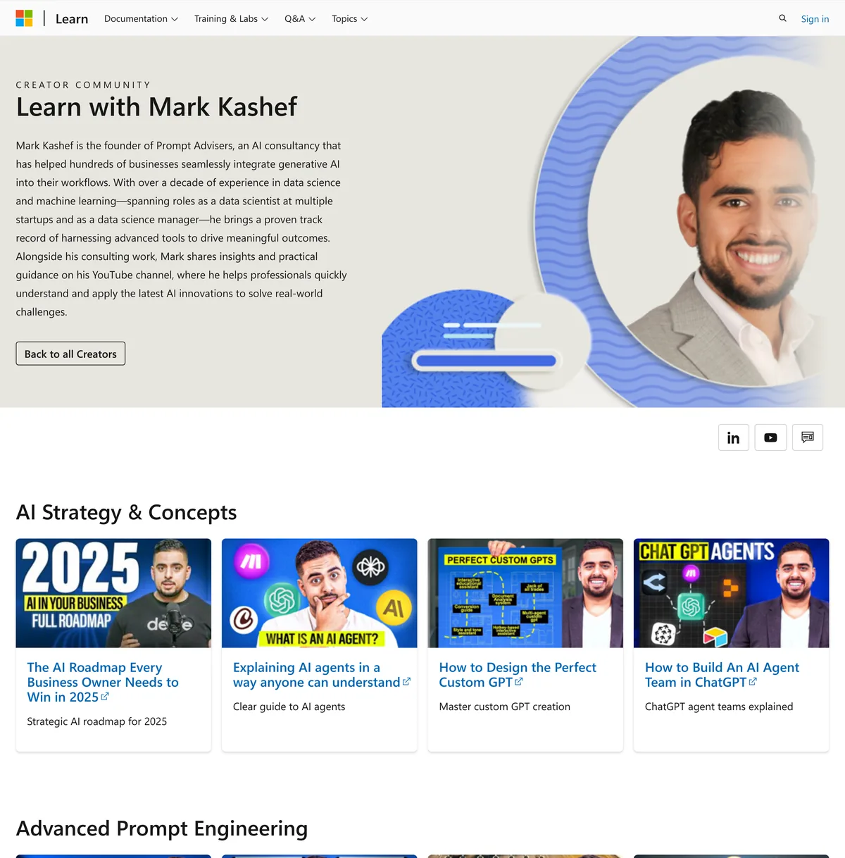 Microsoft Learn page clipping